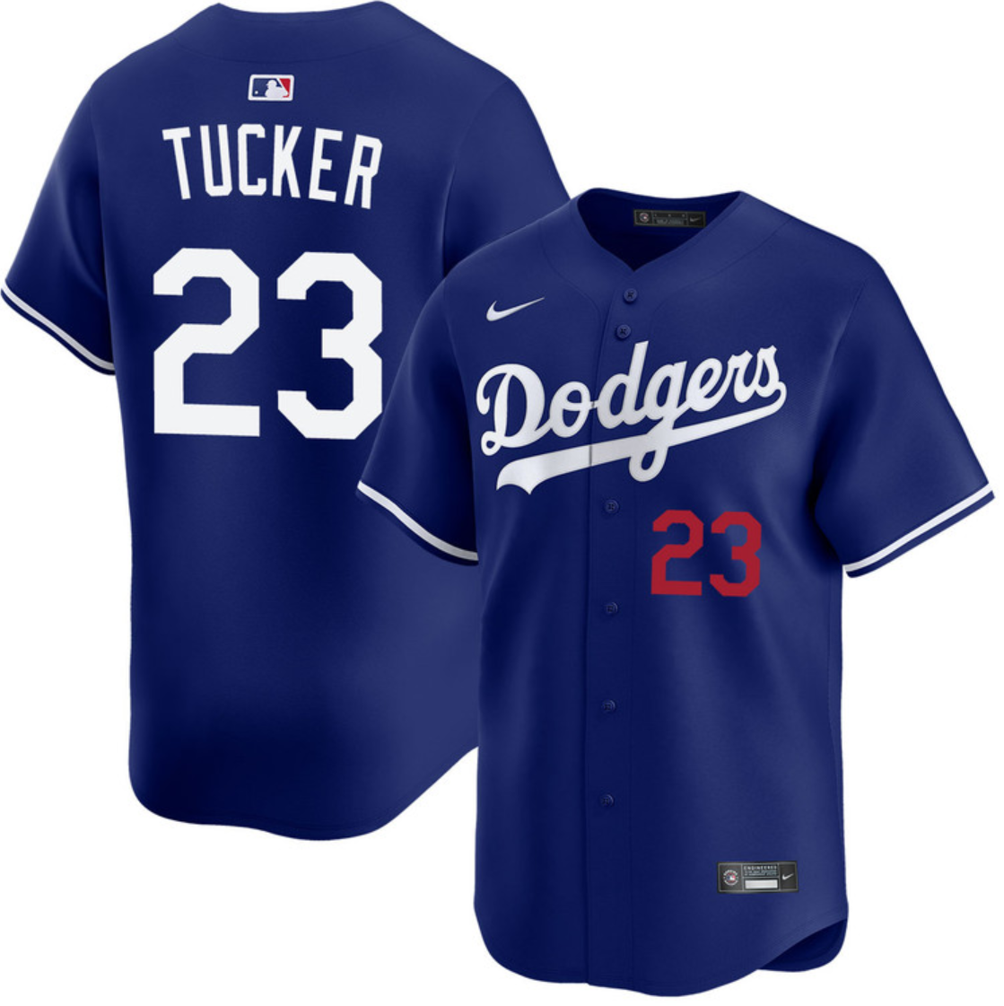 Men's Royal Los Angeles Dodgers #23 Kyle Tucker 2026 Limited Stitched Baseball Jersey